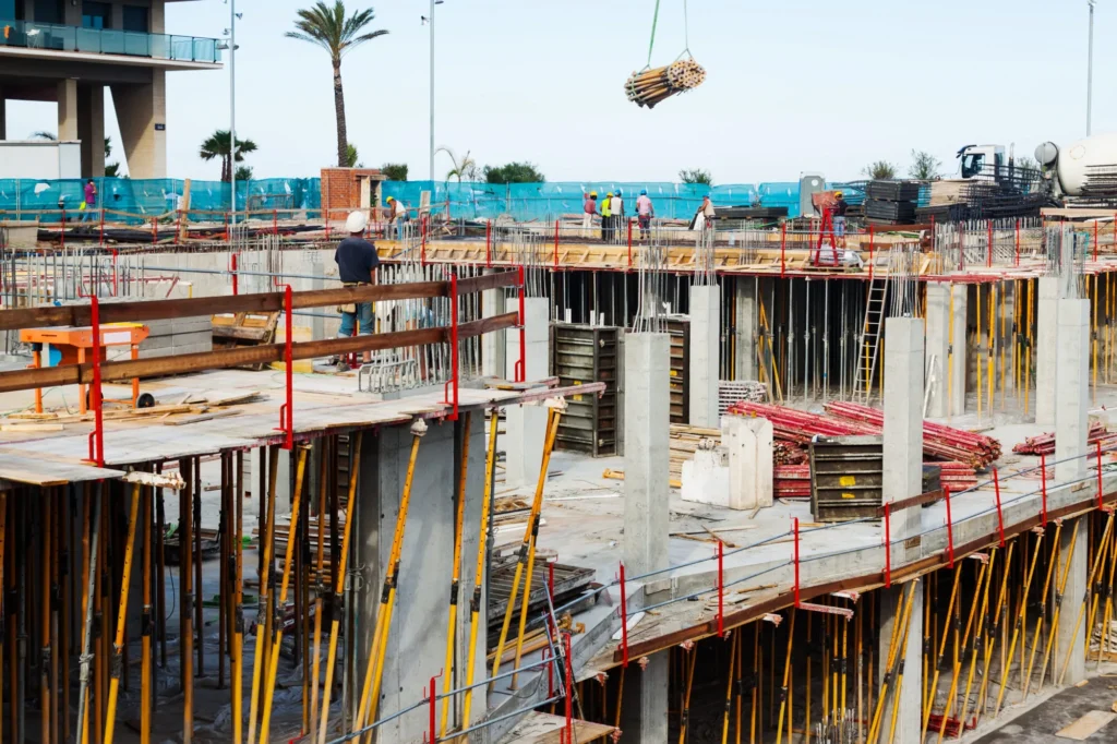 View building concrete house